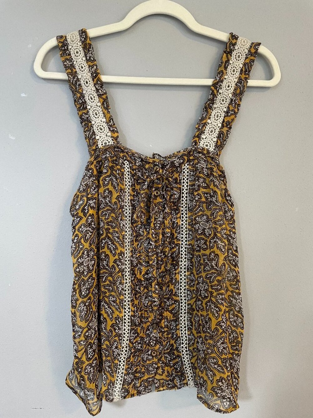 Anthropologie Bardot Blouse, Small (S), like new